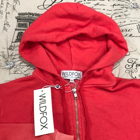 🎁 Wildfox Regan Destroyed Zip Hoodie - Picture 7 of 11